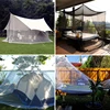 DIY Mosquito Nets Outdoor Camp Hunt Garden Dormitory Picnic Camping Cut Fit Size Mosquito Net 2*3m 3*5/15m Netting Green Black 5