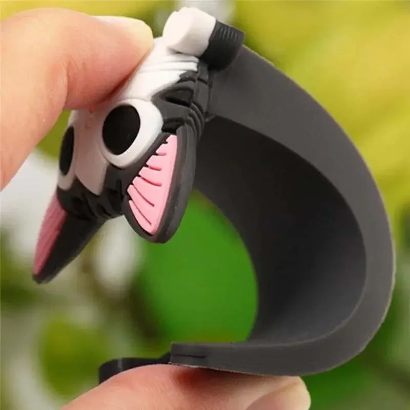 1 Pc Cartoon Animal Silicone Door Stopper Wedge Door Catcher Block Home Office Children Security Card Armor Cat Shape