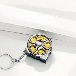Stainless Steel Portable 2M Tape Measure - Anti - Corrosion, Retractable Metric Ruler (Gold)