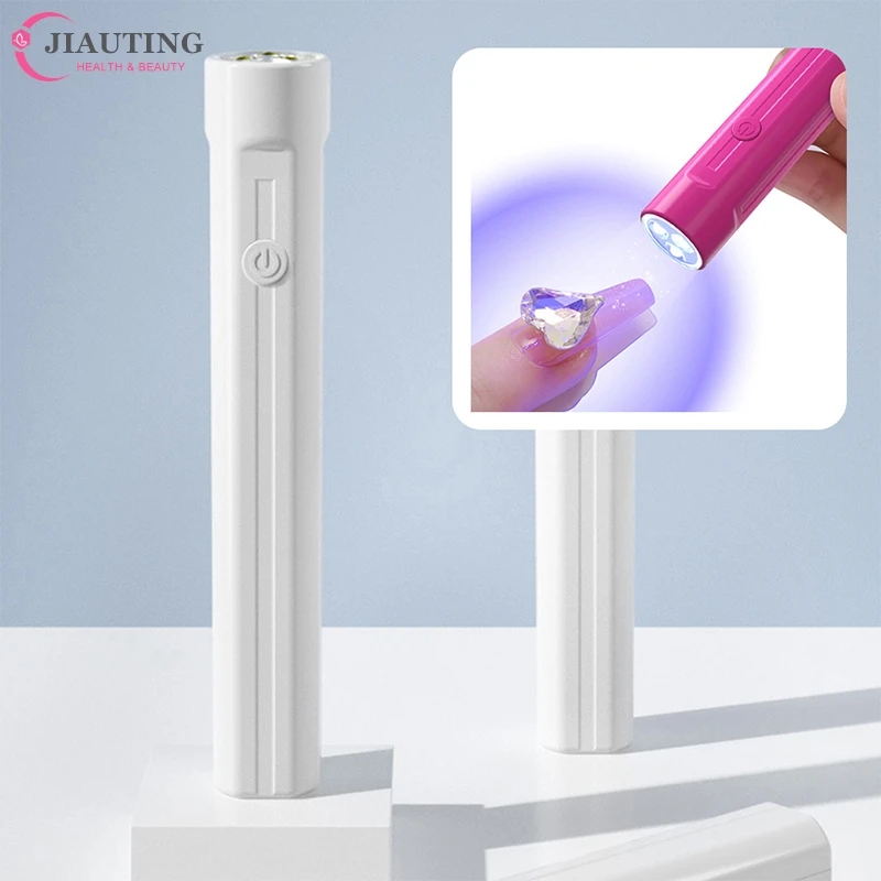 1pc Nail Dryer Lamp Quick Dry Nail Phototherapy Machine 3UV LEDs 3WGel Polish Nail Dryer Lamp Manicure Tool USB Salon Equipment 2