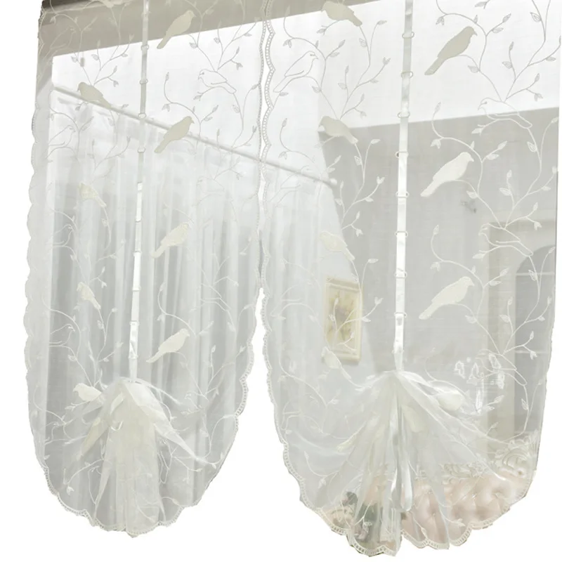 

82-Minimalist curtains, impervious to people, gauze curtains,white gauze finished products, living room, bedroom, window screens