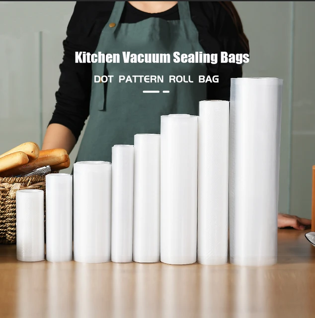 Vacuum Sealer Plastic Storage Bag - Vacuum Seal Bags Food Rolls Saver  Household - Aliexpress