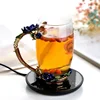 New Coffee Mug Cup Warmer for Home Office Milk Tea Water Heating Pad 2 Constant-temperatures Optional Auto-off Best Gift Idea 2