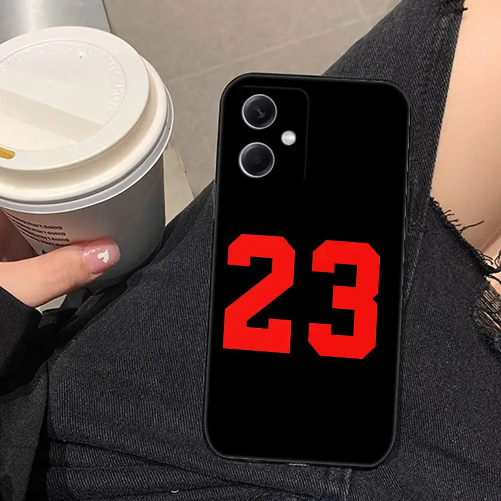 Basketball Number 23 Silicone Phone Case - Stylish Protective Cover
