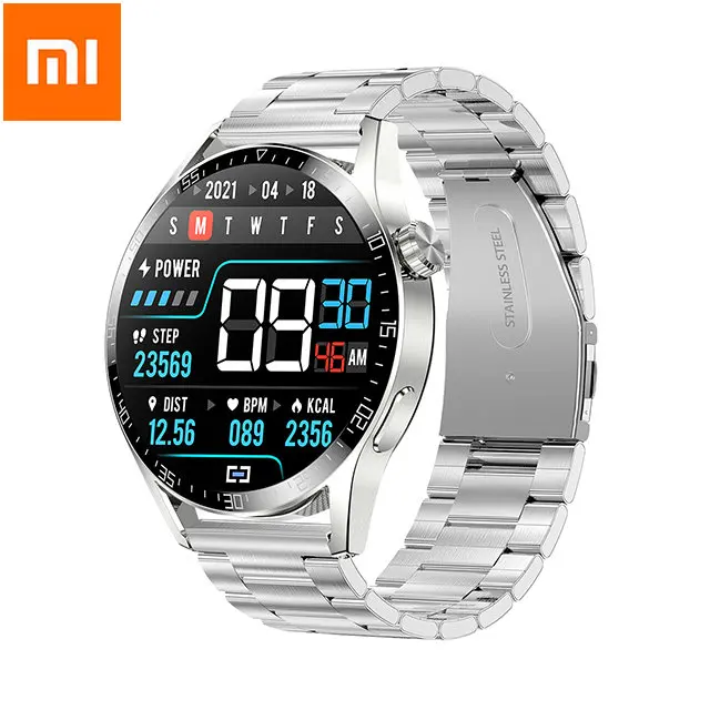Xiaomi Youpin Nfc New Smart Watch Gps Motion Track Voice Assistant Ip68 Waterproof Ecg Ppg