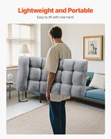 SucceBuy напольное кресло из переработанной пены, складной диван-стул, многофункциональное напольное кресло с поддержкой спины, идеально подходит для сна и чтения — изображение 5