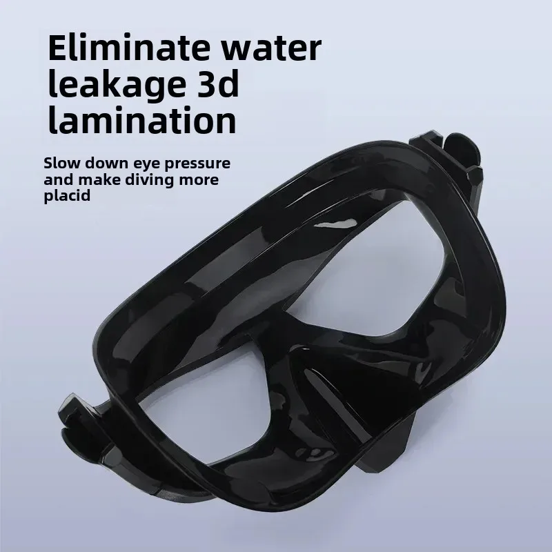 Swimming Goggles Snorkeling Diving Mask Diving Mask Diving Goggles Professional Anti-fog HD Large Frame Lens Freediving Snorkeling Equipment