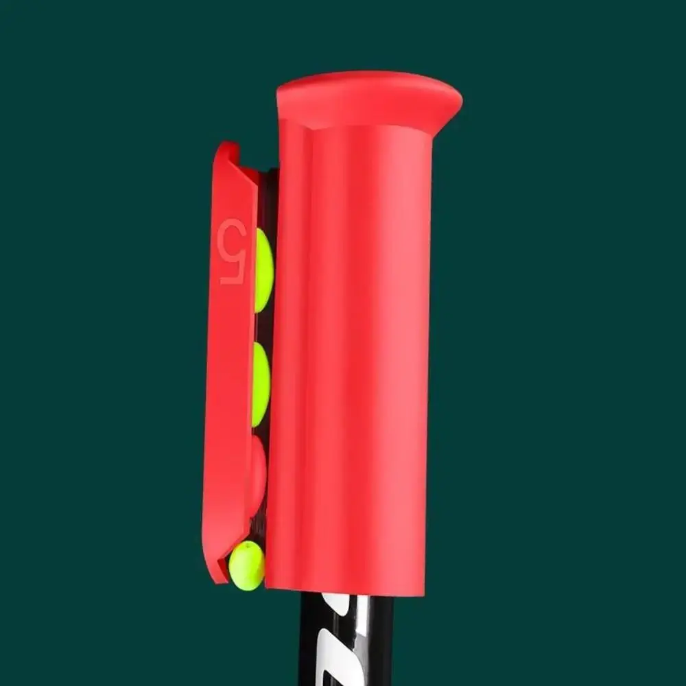5Pcs/Set New High Elasticity Fishing Rod Plug Fishing Line Winder Red Take-up Wire Winder 10-25mm Silicone Head Cover