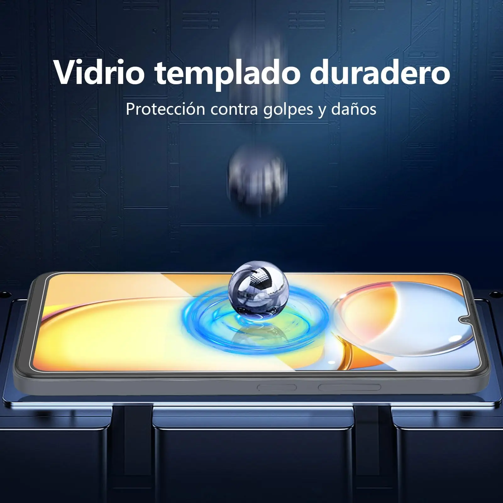 Ultra-Clear Tempered Glass 6.74-inch Screen Protector - Anti-Scratch, Case-Friendly