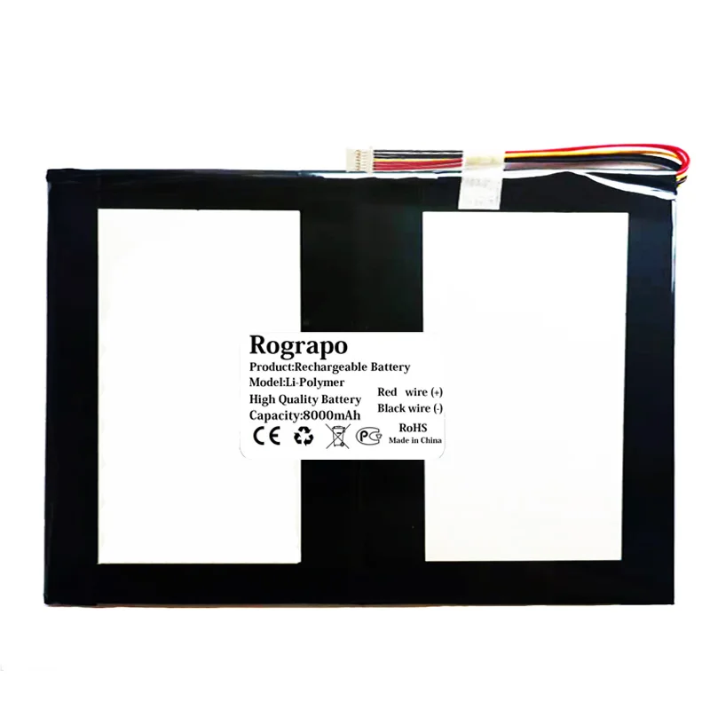 Tablet pc Bateria para Irulu Walknbook W1002 10.1 Windows 10 Novo 3.7v 8000mah 3899164-b - Imagem 5