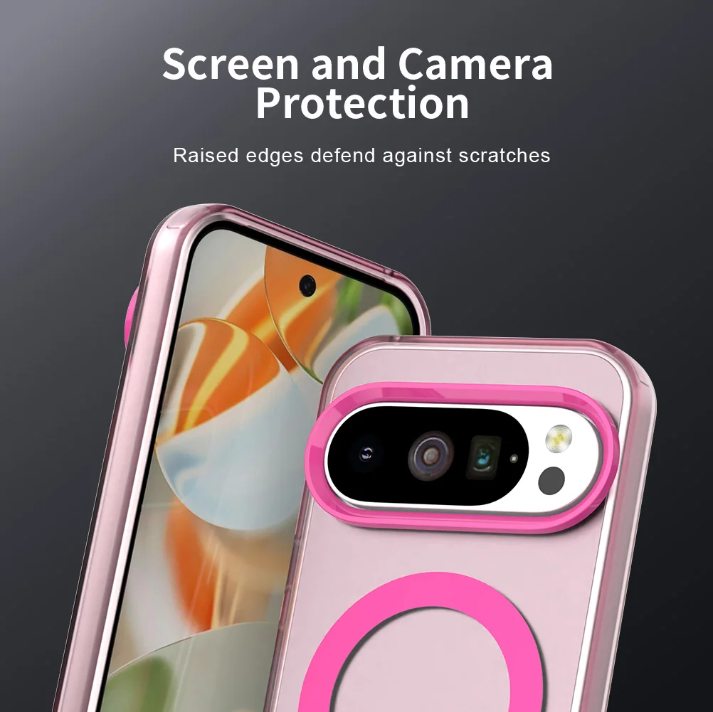 Matte Candy Color Magnetic Frosted Soft TPU Cover