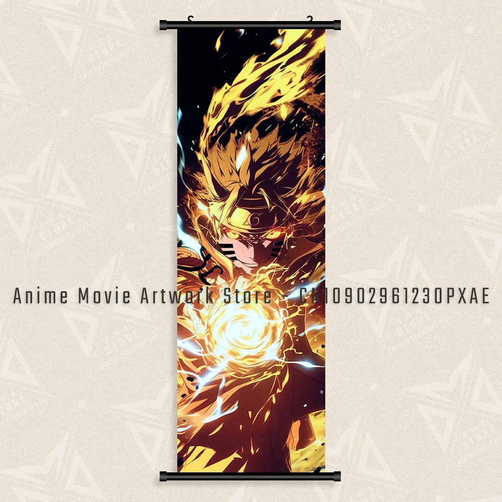 Naruto Anime Wall Art Canvas - Hatake Kakashi Home Decoration Mural