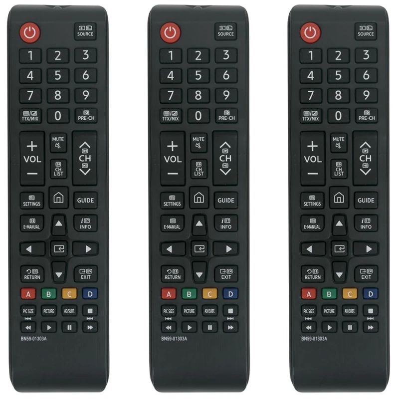 

3X BN59-01303A Replaced Remote Control For Samsung UHD TV UE43NU7170 UE40NU7199 UE50NU7095