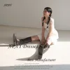 XPAY Mini Sexy Summer Beach Wedding Party Dress Korea Photo shoot Short Spaghetti Straps Bride Short Gowns Customized 1