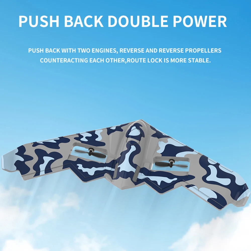 TY8 B2 RC Airplane 2.4GHz Vertical Takeoff Remote Control Glider Children Fixed-Wing Aircraft Aerial Drone Toys Kids For Gift 4