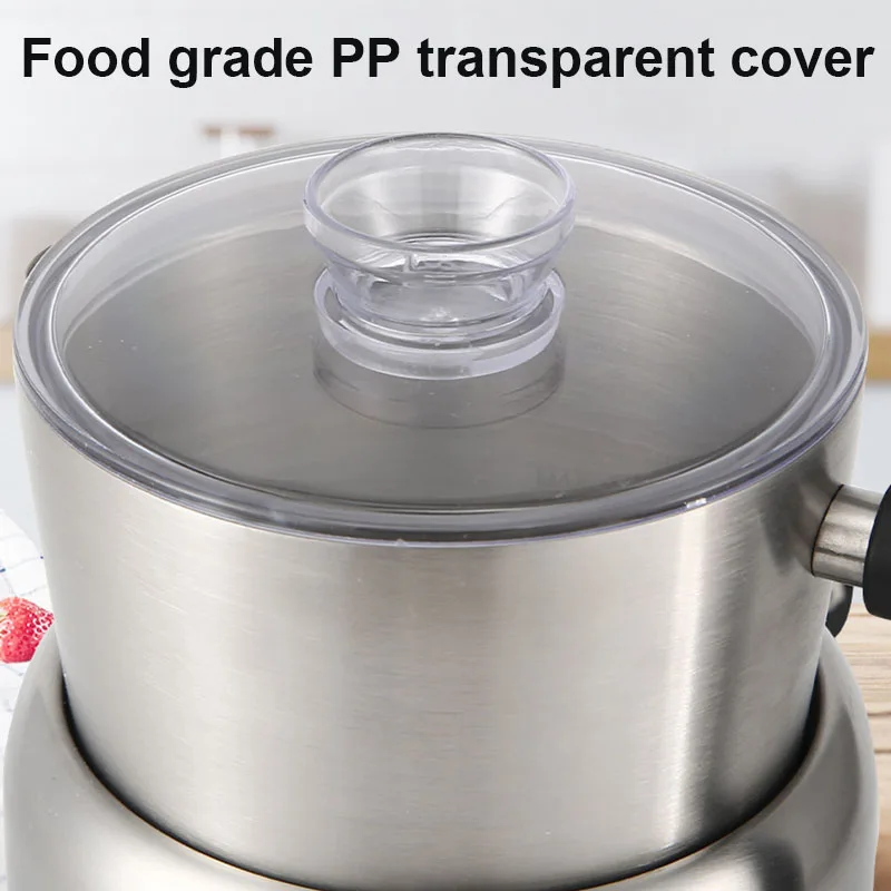 Electric Automatic Hot Cold Milk Frother Foamer Bubble Mixer Latte Warmer Cup Fancy Coffee Cappuccino Heater Chocolates Melter 5