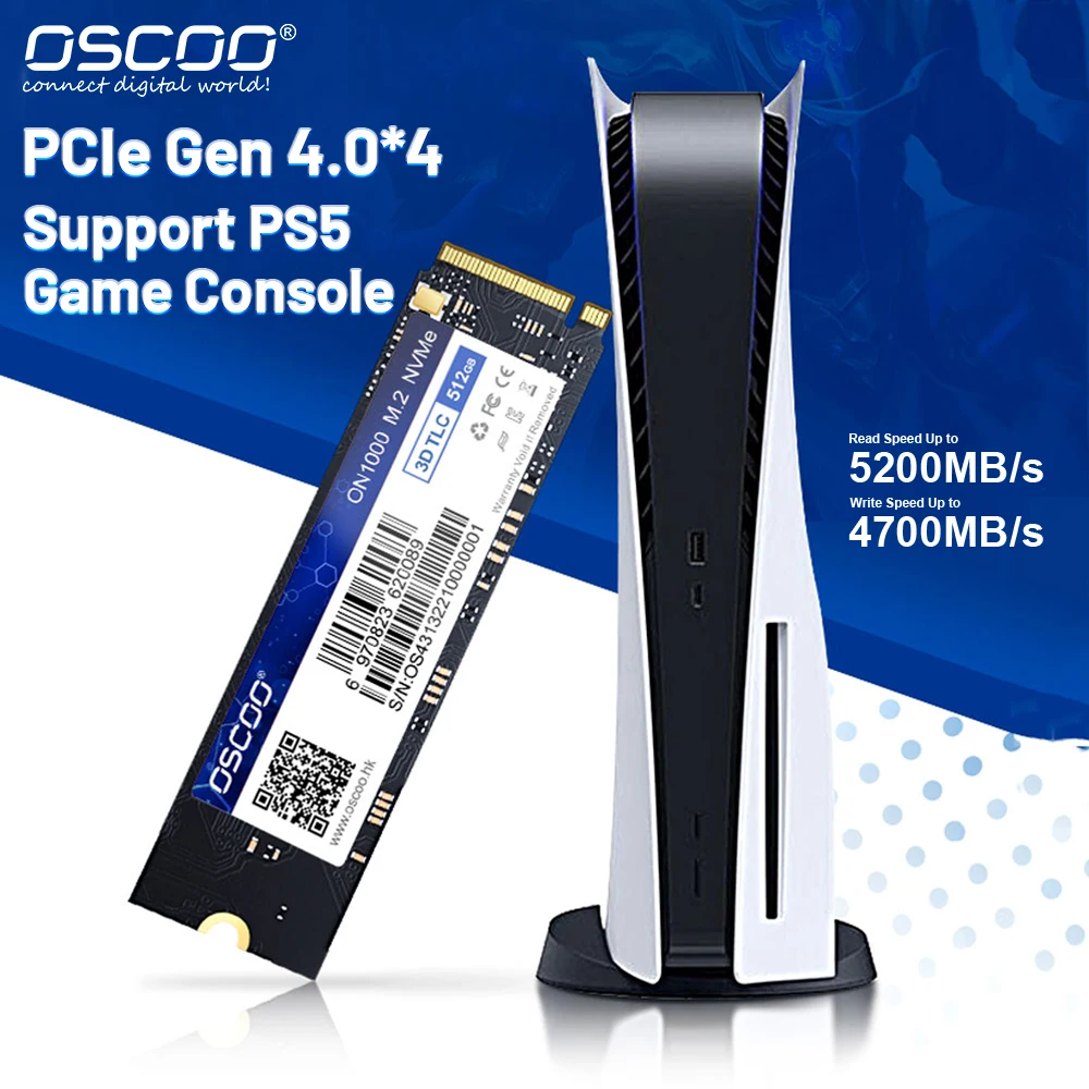 oscoo-pcie40-gen40-4-m2-2280-nvme-ssd-7500-mb-s-disco-rigido-a-stato-solido-512gb-1tb-2tb-per-playstation5-console-di-gioco-ps5