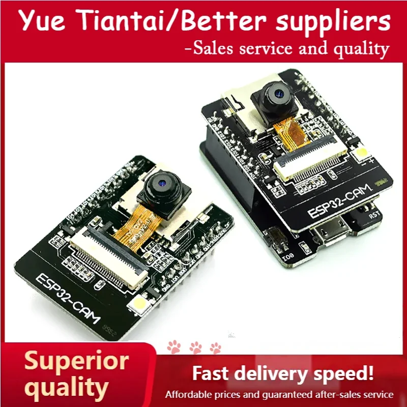 (Ytt)Esp32-Cam Modulo Wifi Esp32 Seriale A Wifi Esp32 Scheda Di Sviluppo Cam 5V Per Bluetooth Con Modulo Fotocamera Ov2640 Nodemcu