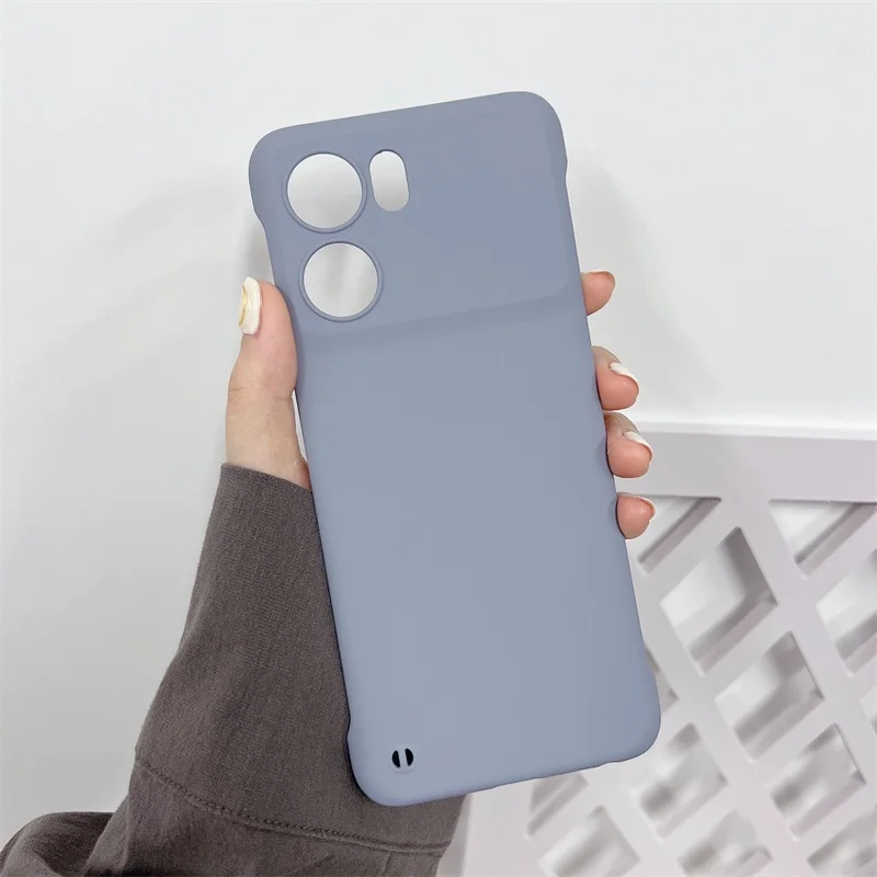 Candy Color Frameless Matte Case For Oppo K10 K9 Pro K9x 5G Slim Hard PC Shockproof Bumper Cover_voghion.com