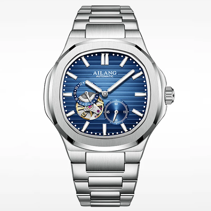 AILANG Sport es for Men Luminous 3ATM Waterproof Automatic Mechanical Genuine Stainless Steel Wrist_voghion.com
