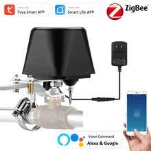 

Tuya ZigBee Smart Alexa Google Sprinkler Waterting Timer Water Gas Valve Controller Irrigation with ZigBee Hub for Yard Garden