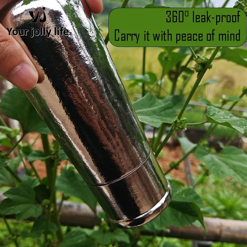 400ml Conical Pure Titanium Thermos Cup With Filter And Magnetic Cap,Double-layer Vacuum Flasks,Gift,Outdoor Health Water Bottle view 3