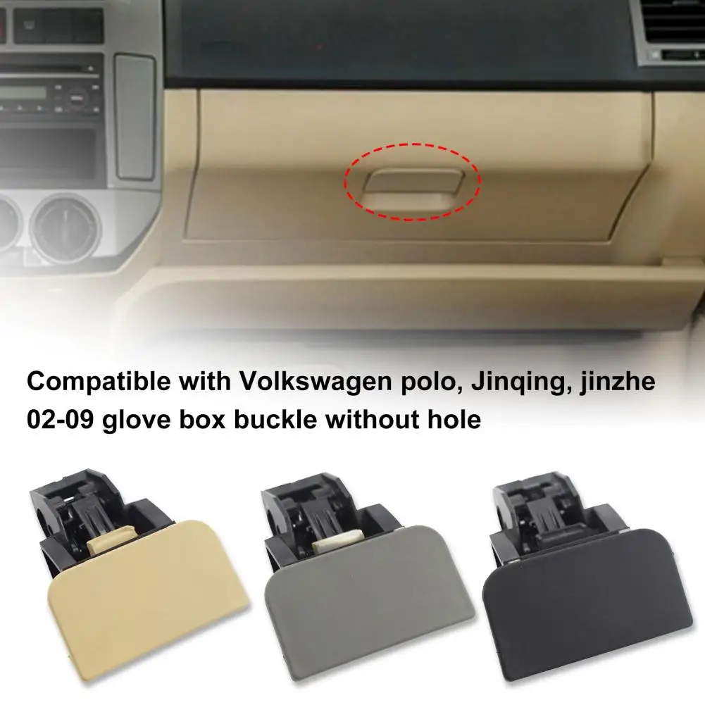 Glove Box Catch Heat Resistant Professional ABS Glove Box Lock Latch Clip Replacement for VW Hatchback Sedan 02 09
