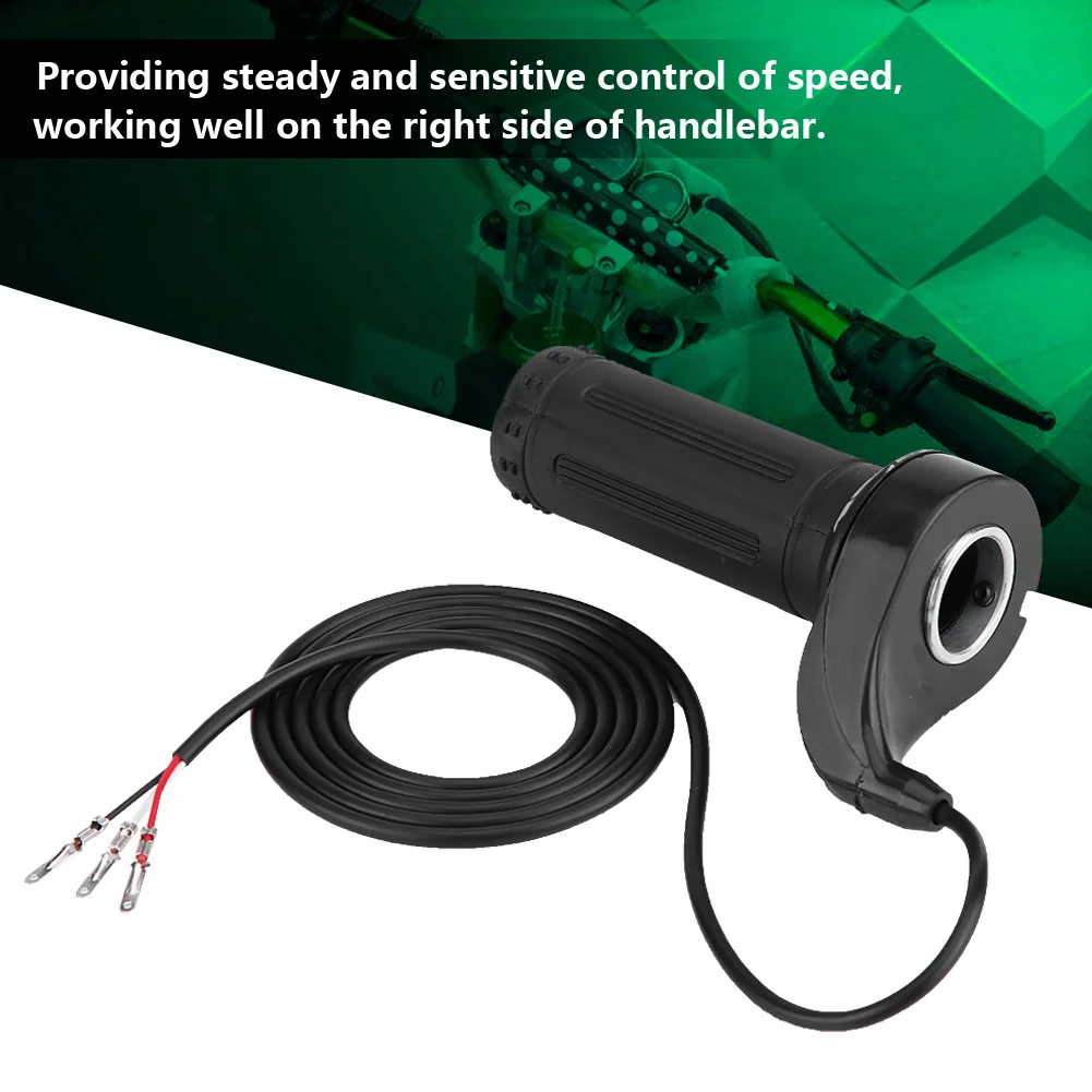 

Twist Universal Motorcycle Accelerator Electric Scooter Twist Speed Throttle Grip with 3 Wires Universal Speed Throttle