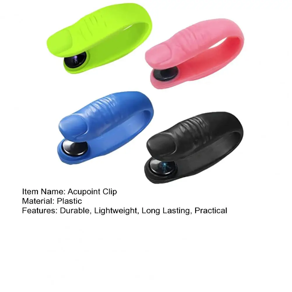 4Pcs Hypoglycemic Acupoint Clips Clip-Hypoglycemia Acupoint Clip Sugar Control Pain Relief Compact Size Acupressure Point Clips hypoglycemic acupoint clips