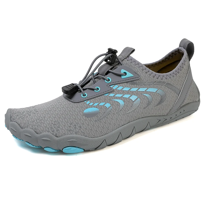 Men Women Beach Barefoot Shoes Aqua Swimming Shoes Toning Wading Water Diving Quick Dry Anti-skid Big Size 47 48