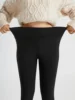Women's Casual Thickened Fleece-Lined Warm Leggings With Lamb Wool Lining For Running Colanti 3