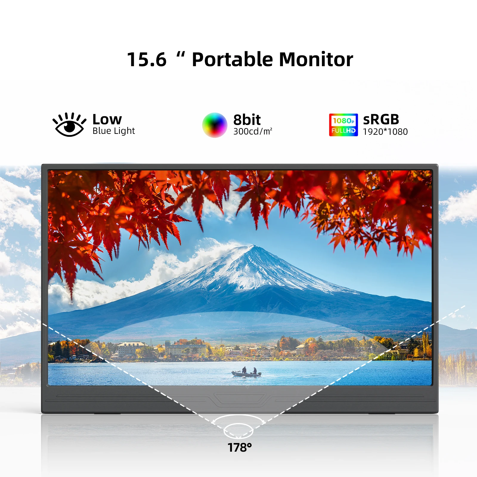 ZSUS ޴ , Ʈ XBox PS4/5 ġ ޴ ǻ ͽټ 繫ǿ, 15.6 ġ, 144Hz, 1920*1080, 300cd/ m, 16: 9