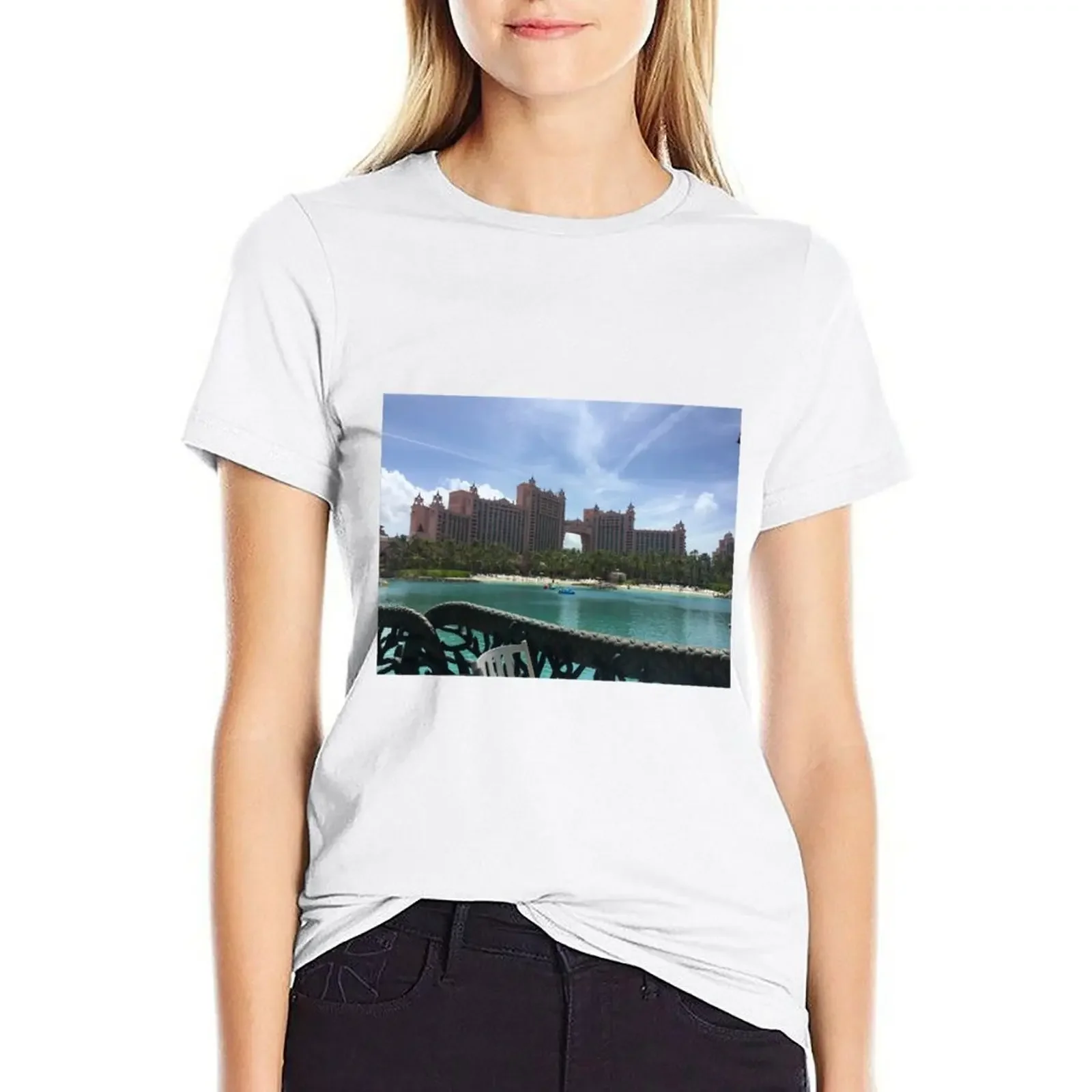 

Paradise in Atlantis T-shirt graphics cute tops tops for Women
