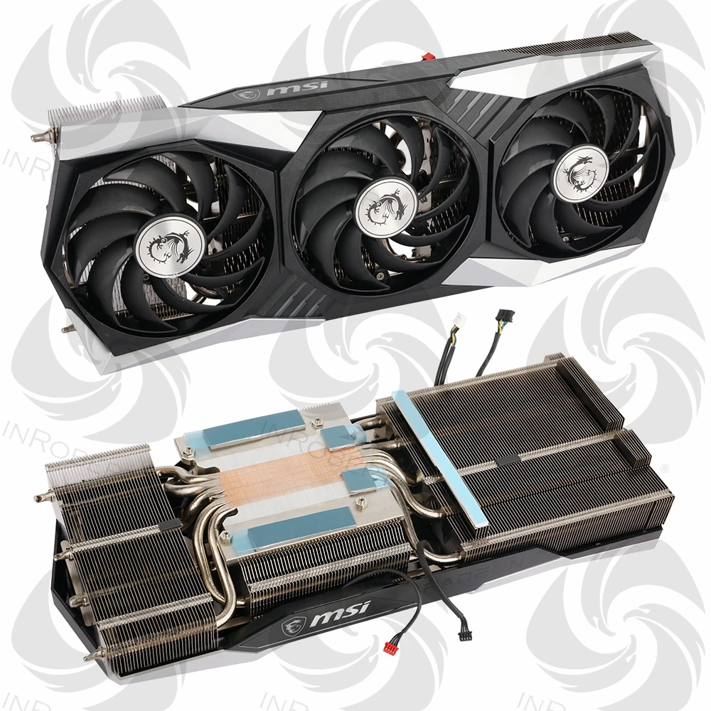Nuovo Dissipatore Di Calore Della Scheda Video Originale Rx6800 Rx6800Xt Per Dissipatore Di Calore Sostitutivo Della Scheda Grafica Msi Rx 6800 6800 X