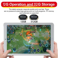 

Pad Mini Dual SIM 8800mAh Computer Laptop Google Play Notebook 12GB 512GB Tablet Android 4G LTE WPS Office 5G Global Version