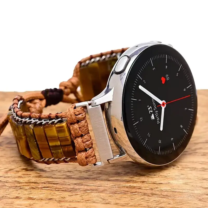 22mm 20mm Nylon Strap For Samsung Galaxy Watch 6/5/4/3 Huawei Watch 4/GT4-3-2 Pro Bohemian Braided Bracelet Amazfit GTR/GTS Band - Image 19