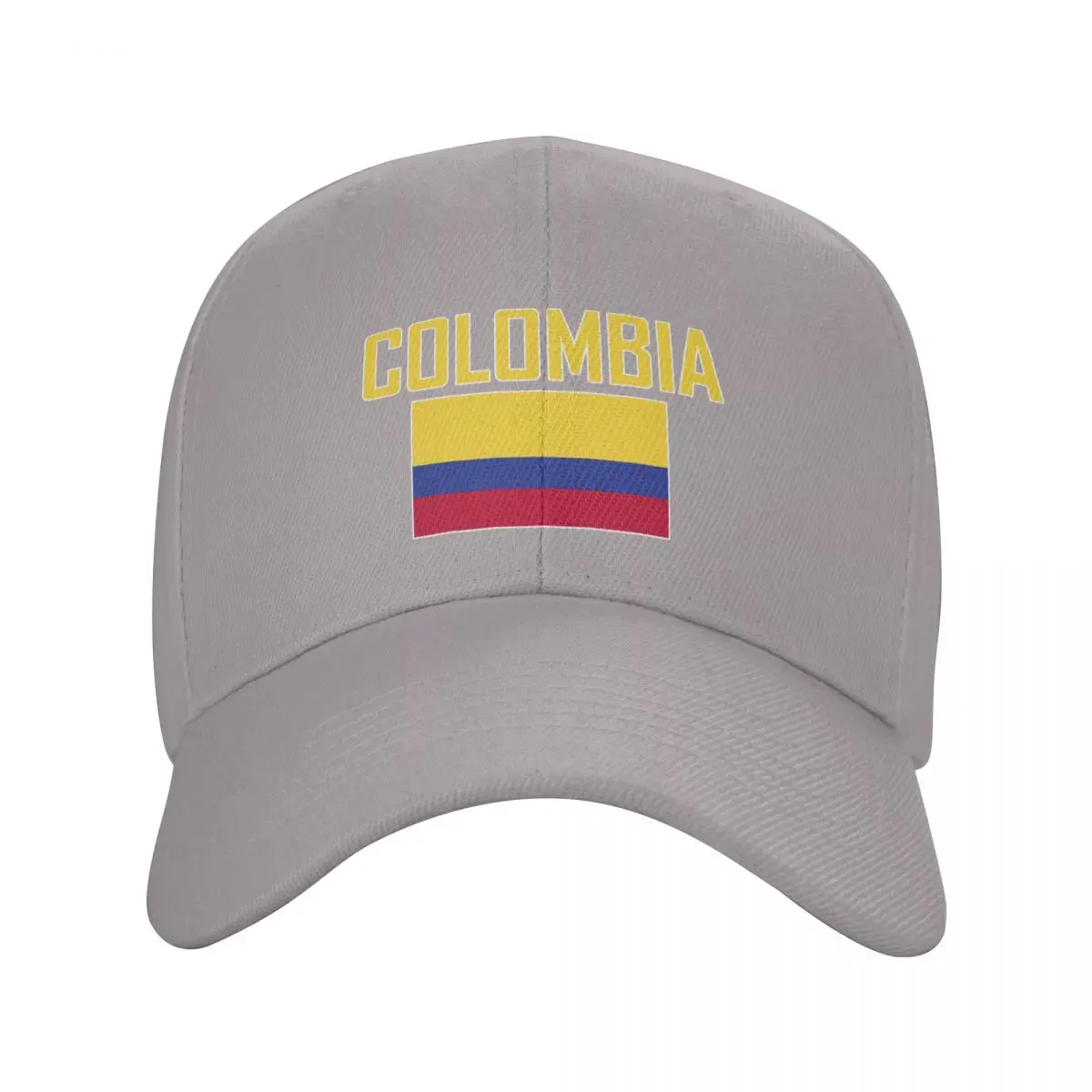 COLOMBIA Country Name With Flag Sun Baseball Cap Breathable Adjustable Men  Women Outdoor Soccer Hat For Gift - AliExpress