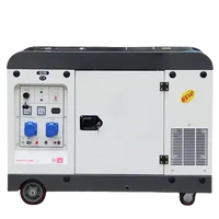 Générateur diesel super silencieux YHS de fabrication chinoise, vente chaude, 10 kVA, 10 kW, insonorisé, avec contrôle, 20 kVA, 16 kW 2