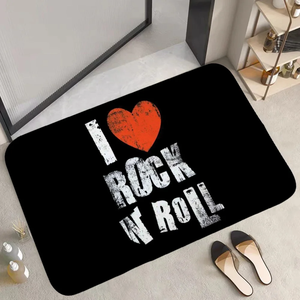 

N-Rock Roll коврики для ванной, коврик для ног, напольный коврик, предметы для домашнего декора, кухонный ковер, коврики, входная дверь