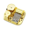 Yunsheng Gold Plating Clockwork Music Box Hand-operated Type The Blue Danube Eight Tone Box Movement DIY Accessories 1