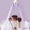 Makeup Brush Storage Powder Puff Drying Bag Mesh Pocket Anti Deformation Mesh Basket Household Use Air Drying Bag 1