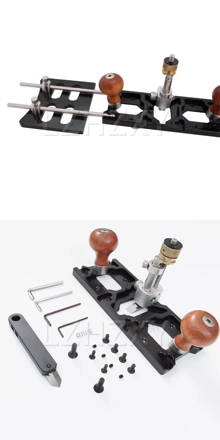 HD-39 Clear-Base Planer Depth Adjustment With Backrest Multi-Function Cutting Ha
