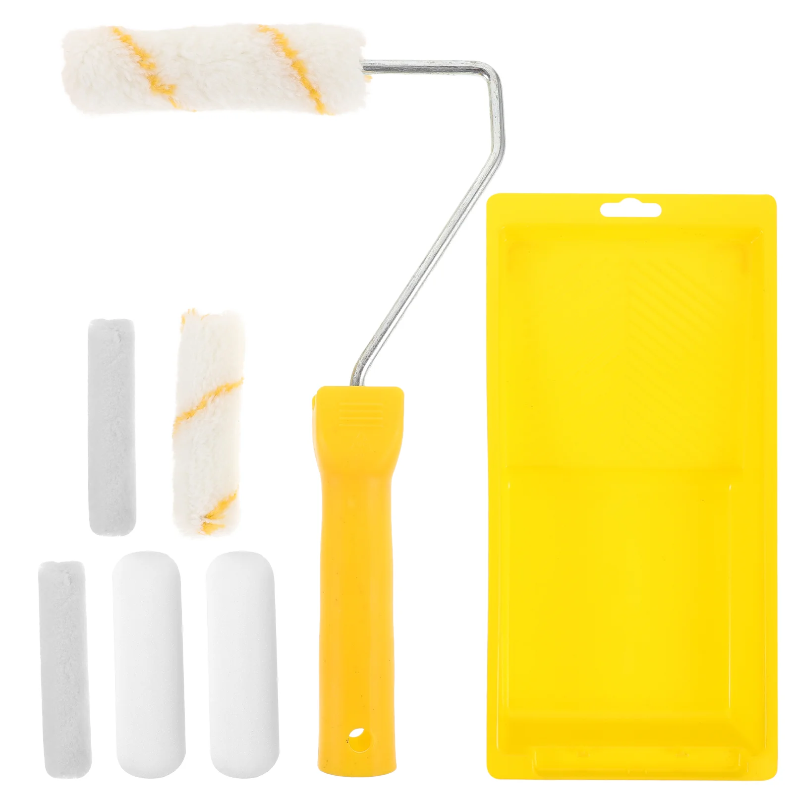 

Roller Brush Set Zum Lotion Small Paint Floor Versatilen 4 Inch Rollers Plastic Painting Kit for Walls Lotions