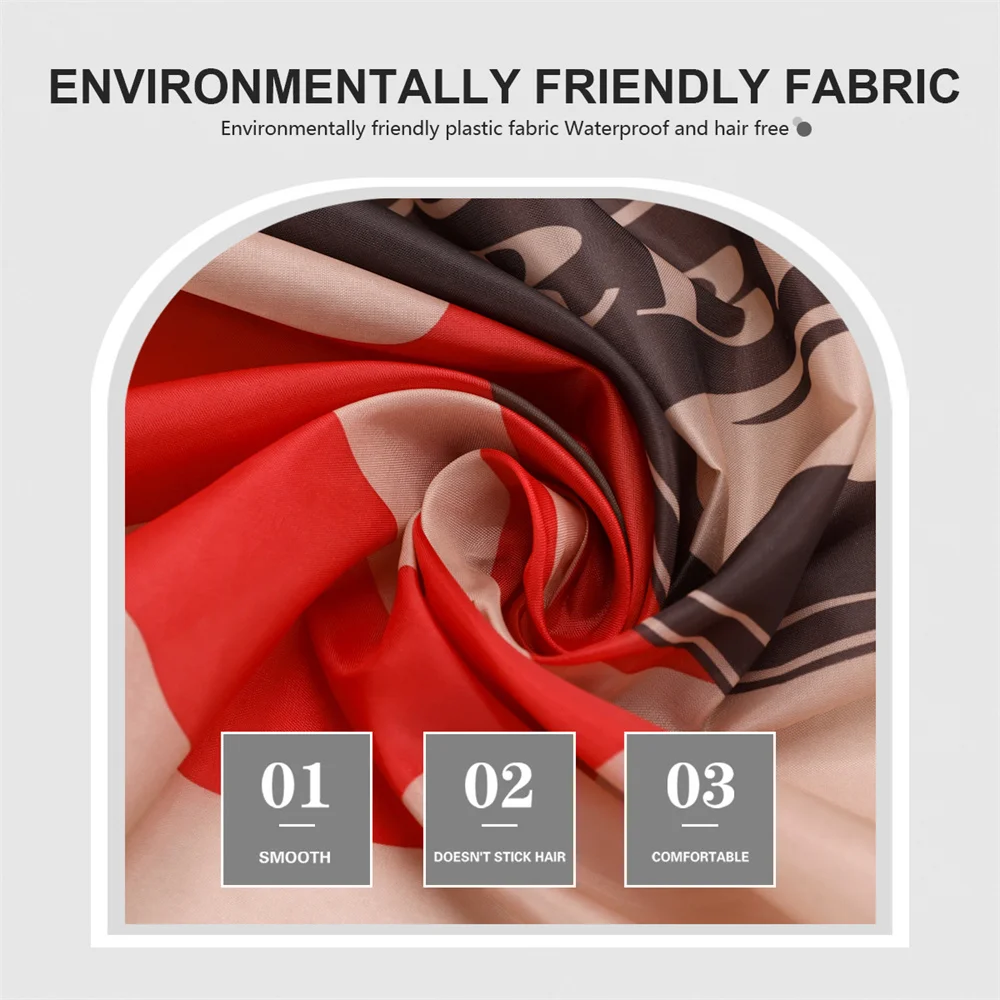 Hair Salon Apron Environmental Protection Cartoon Pattern Waterproof Reusable Easy To Clean Christmas Gifts Children's Apron 6