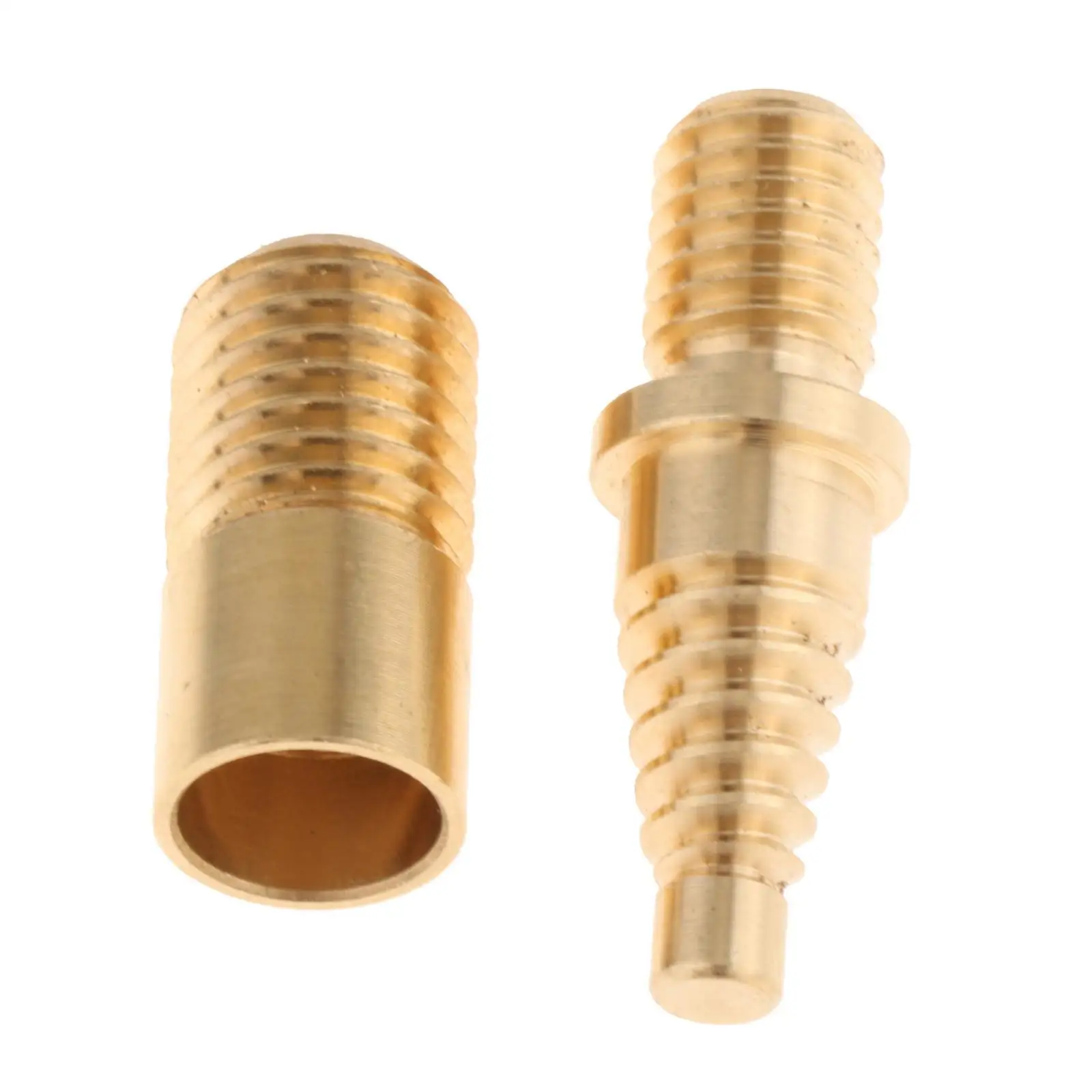 2x Pool Cue Joint Screw Hardware, Brass Pool Cue Connecting Screw