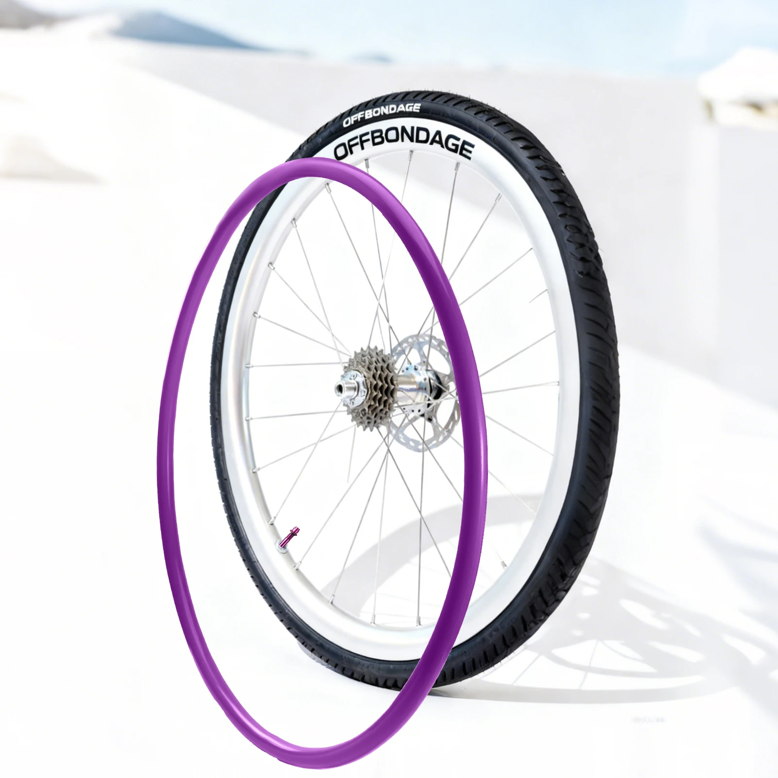OFFBONDAGE Ultralight TPU Bike Inner Tube with French Valve