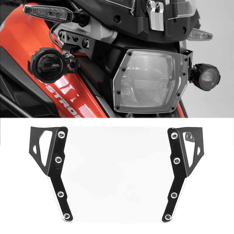 

Motorcycle Headlight Grille Guard Cover Head Light Lamp Protector For Suzuki DL 1050 V-Strom DL1050 DL1050XT DL1050A 2019-2021