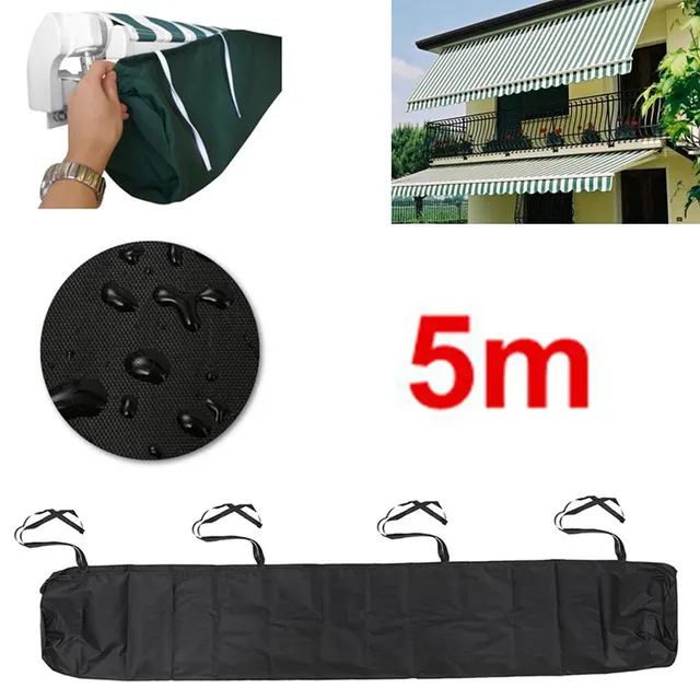 Kerti Napellenző Tároló Táska Vízálló Teraszos Lombkorona Burkolat Napfény Hajtogatás - Image 2