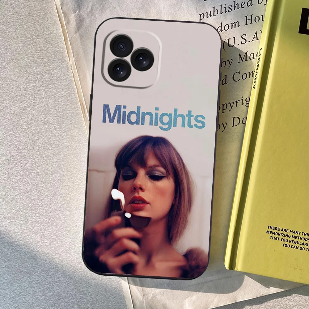 thumbnail image 1 of Funda de teléfono T-Taylors Singer S-Swift-S Hot para Samsung A03 A04 A05 S A13 A34 A53 4G 5G S22 S23 ULTRA Funda de silicona suave negra, 1 of 5