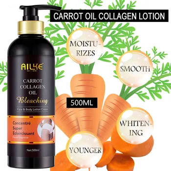 Alternative view of Whitening And Moisturizing Body Lotion, For Dark And Black Skin ,With Collagen Cleaning Skin, Reduce Dark Spots, 500ml